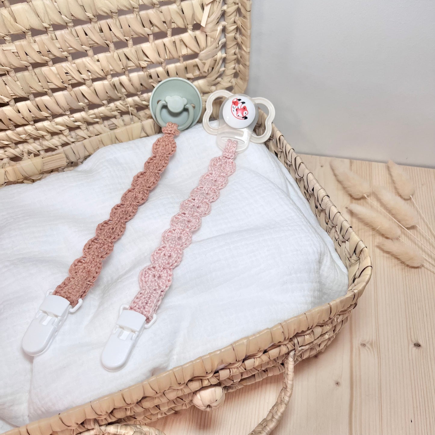 Attache Sucette en Crochet